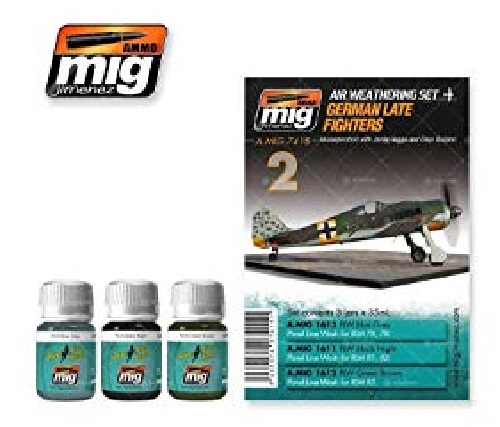 Ammo Mig A.MIG7415 German Early Fighters  Weathering Set